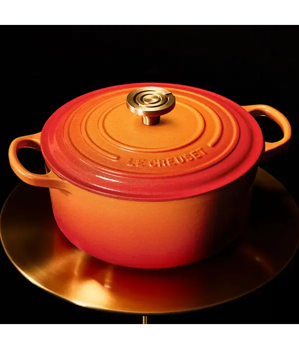 Le Creuset  Le Creuset Round Dutch Oven Flamme Dorée 4.2L