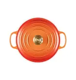 Le Creuset  Le Creuset Round Dutch Oven Flamme Dorée 4.2L