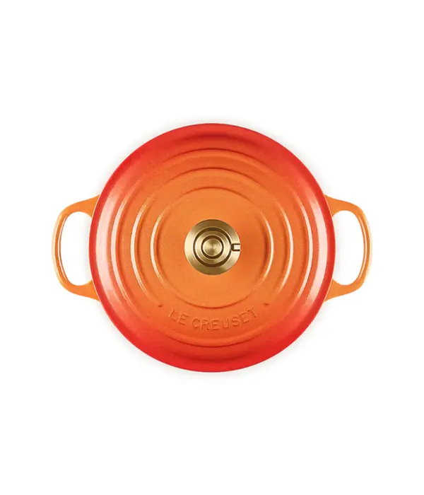 Le Creuset  Le Creuset Round Dutch Oven Flamme Dorée 4.2L