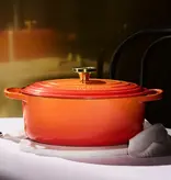 Le Creuset Cocotte ovale Flamme Dorée 4.7L - Le Creuset