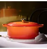 Le Creuset Cocotte ovale Flamme Dorée 4.7L - Le Creuset