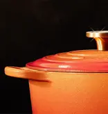 Le Creuset Cocotte ovale Flamme Dorée 4.7L - Le Creuset