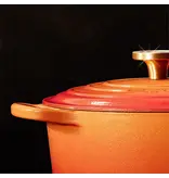 Le Creuset Cocotte ovale Flamme Dorée 4.7L - Le Creuset