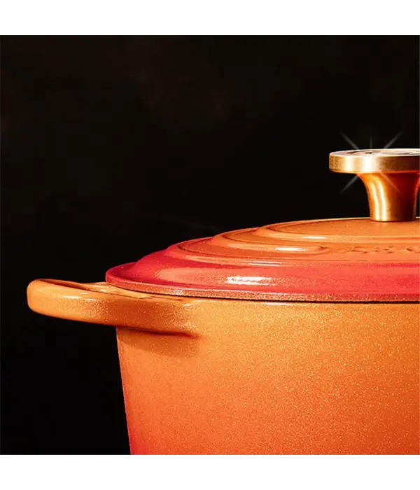 Le Creuset Cocotte ovale Flamme Dorée 4.7L - Le Creuset