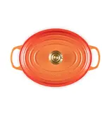 Le Creuset Cocotte ovale Flamme Dorée 4.7L - Le Creuset