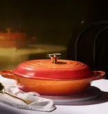 Le Creuset Braisière en fonte Flamme Dorée 3.5L - Le Creuset