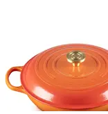 Le Creuset Braisière en fonte Flamme Dorée 3.5L - Le Creuset