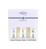 Lampe Berger de Paris Ensemble de 3 fragrances Chaleureux pour lampe 250ml – Maison Berger