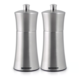Swissmar Salt and Pepper Mill Set Silver Stainless Steel 6"