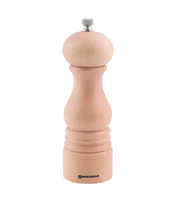 Swissmar Swissmar Salt Mill Natural Wood Finish 18 cm