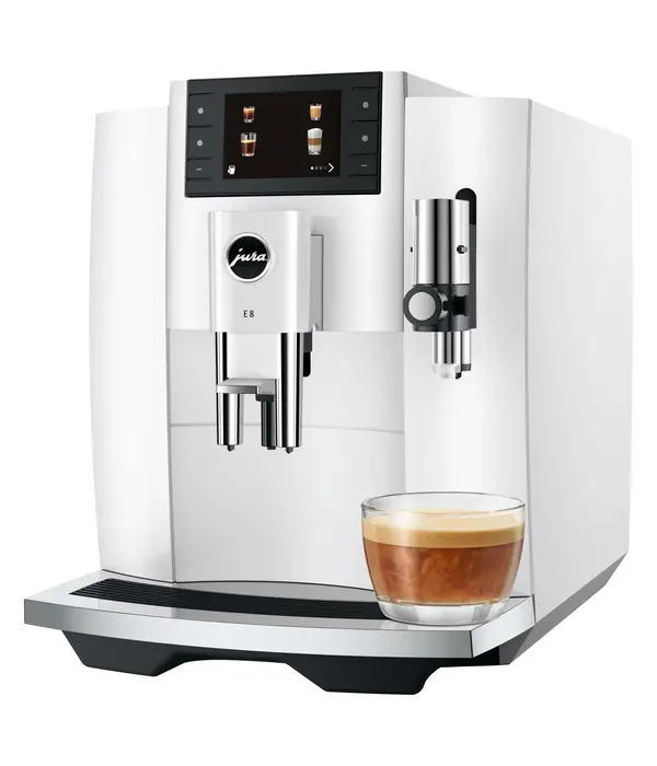 Jura Jura E8 White Automatic Coffee Machine