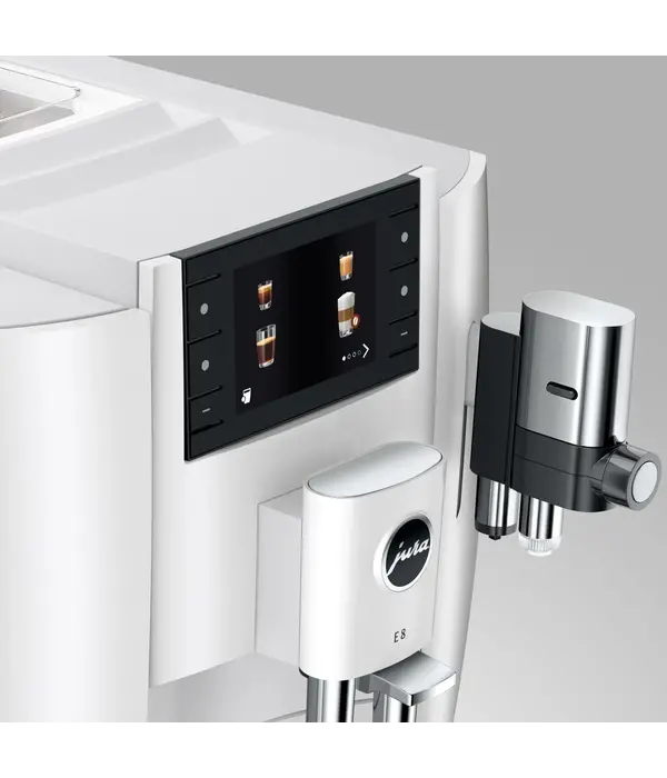 Jura Jura E8 White Automatic Coffee Machine