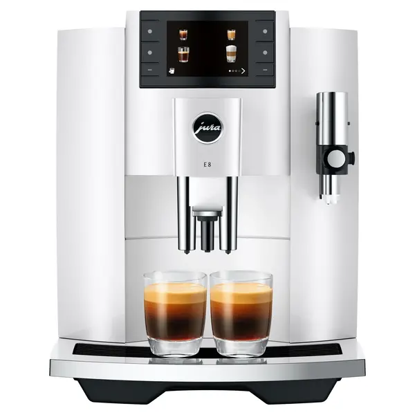 Jura E8 White Automatic Coffee Machine