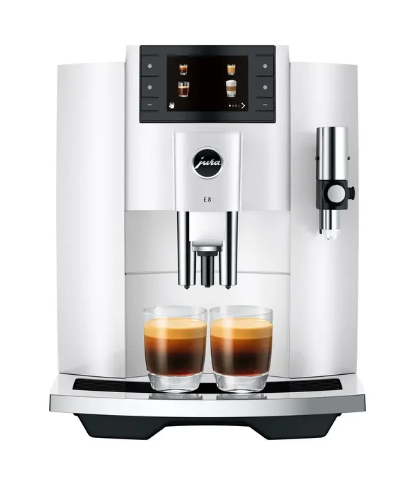 Jura Jura E8 White Automatic Coffee Machine