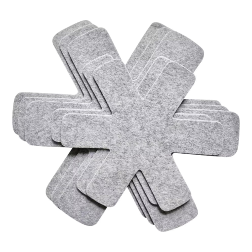 Fox Run Fox Run Gray Pan Protectors, Set of 5
