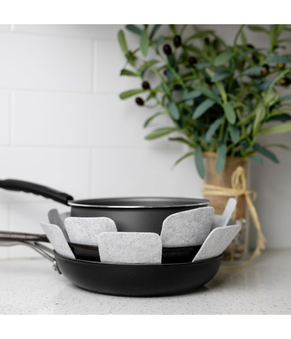 Fox Run Fox Run Gray Pan Protectors, Set of 5