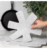 Fox Run Fox Run Gray Pan Protectors, Set of 5