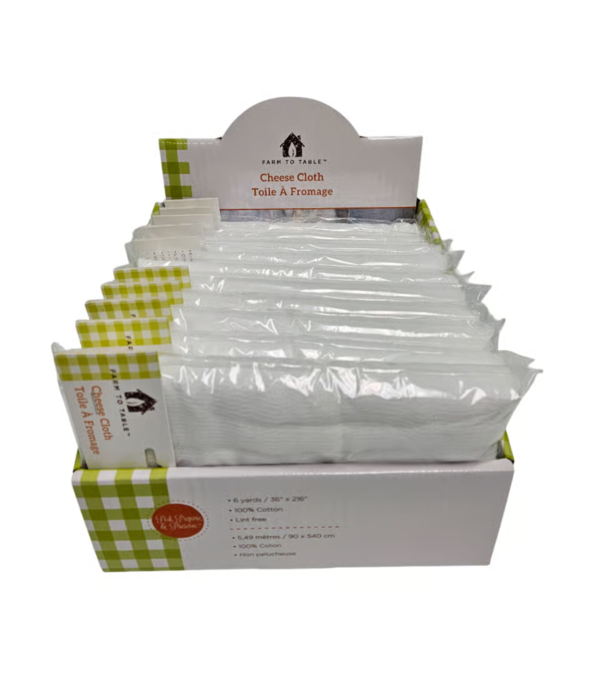 Fox Run Fox Run 100% Cotton Cheese Cloth, 6 Yards