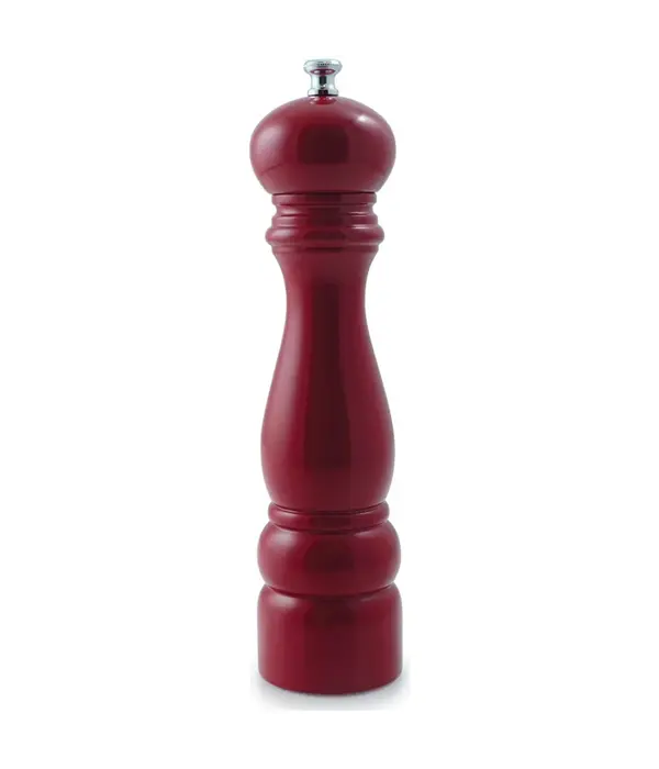 Swissmar Moulin à sel Connoisseur Munich Bois Laqué Rouge 9" - Swissmar