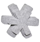 Fox Run Fox Run Gray Pan Protectors, Set of 5