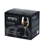 Krosno Krosno Harmony White Wine Glass 370 ml, Set of 6