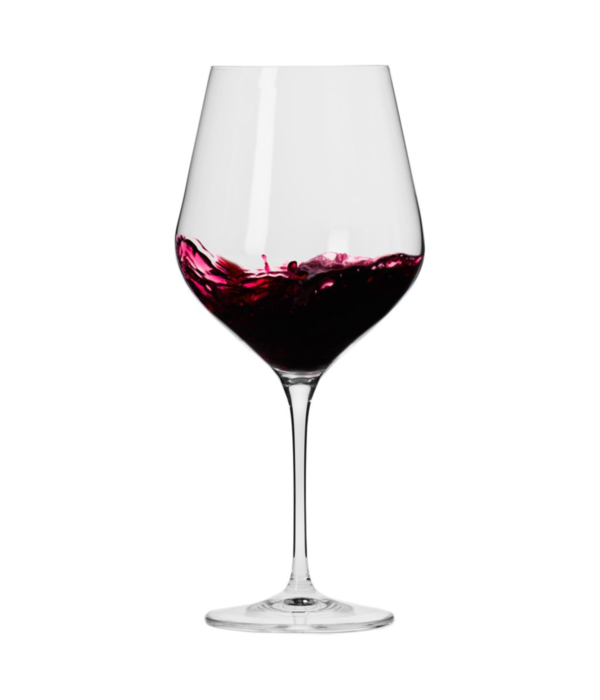 Krosno Krosno Burgundy Red Wine Glasses Spendour 860 ml, Set of 6