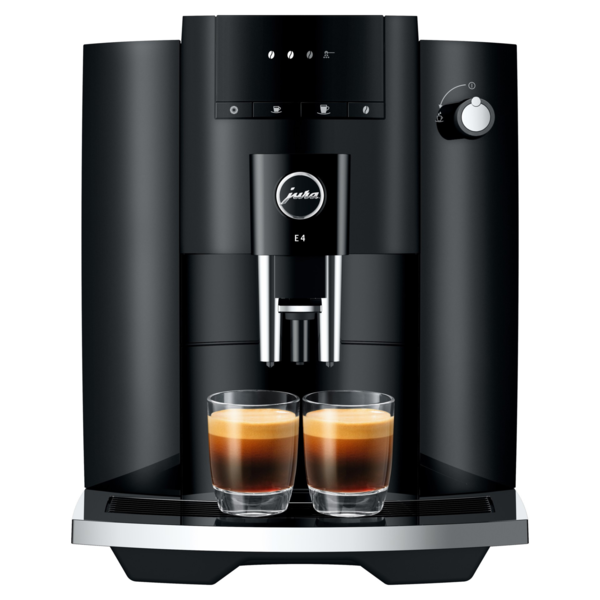 Jura E4 Automatic Coffee Machine – Piano Black