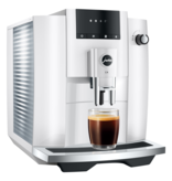 Jura Jura E4 Automatic Coffee Machine – Piano White