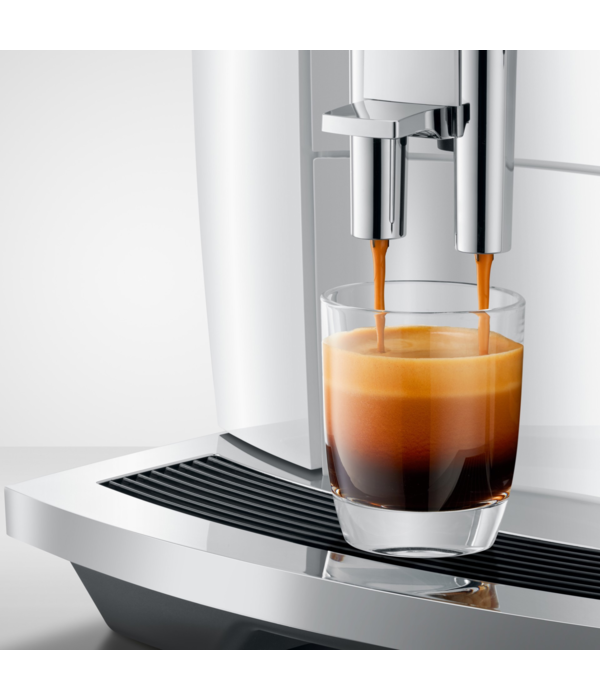 Jura Jura E4 Automatic Coffee Machine – Piano White