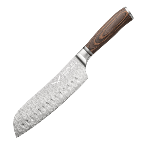 THE CUSTOM CHEF Couteau Santoku LE CONNOISSEUR™ 18 cm - Cuisine::pro®