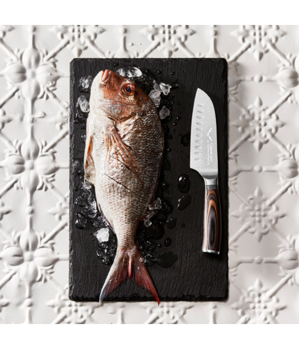 THE CUSTOM CHEF Couteau Santoku LE CONNOISSEUR™ 14 cm - Cuisine::pro®