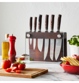 THE CUSTOM CHEF Cuisine::pro® LE CONNOISSEUR™ Epicure 7-Piece Knife Block
