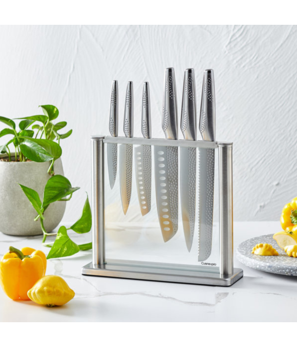 THE CUSTOM CHEF Bloc de couteaux 7 pièces Gozen SAMURAI® - Cuisine::pro®