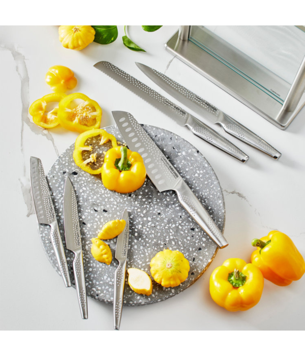 THE CUSTOM CHEF Cuisine::pro® Gozen SAMURAI® 7-Piece Knife Block