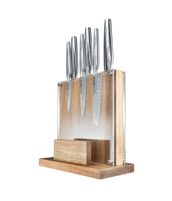 THE CUSTOM CHEF Bloc de couteaux 7 pièces Sato SAMURAI® - Cuisine::pro®