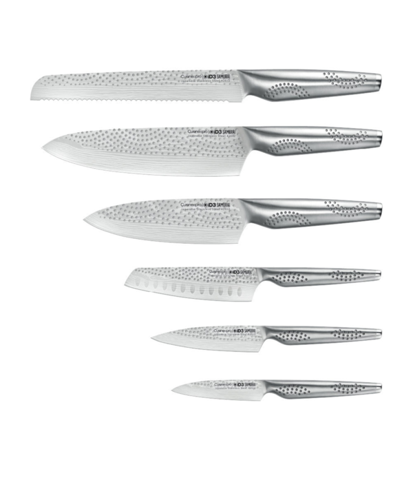 THE CUSTOM CHEF Cuisine::pro® Sato SAMURAI® 7-Piece Knife Block