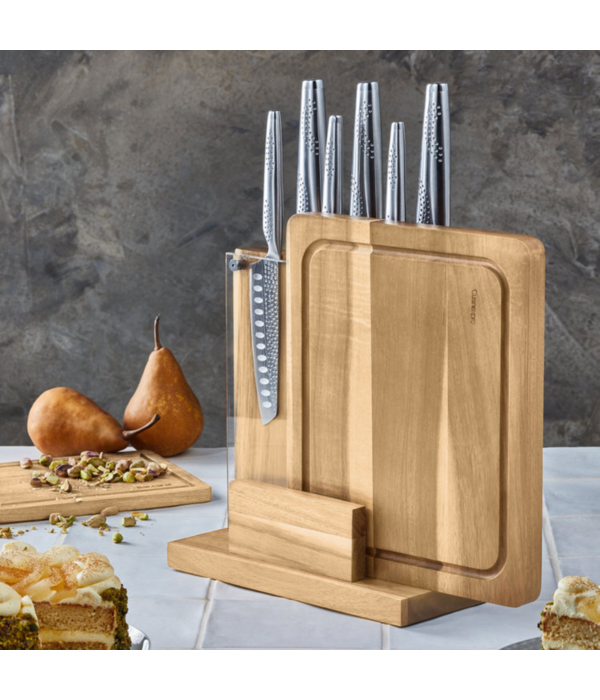 THE CUSTOM CHEF Cuisine::pro® Sato SAMURAI® 7-Piece Knife Block