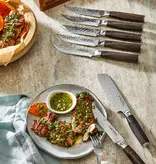 THE CUSTOM CHEF Bloc de couteaux Mokuzai 7 pièces + 6 couteaux à steak (cadeau avec achat) - Cuisine::pro®