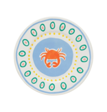 Costa Nova Costa Nova Summer Bliss Crab Dessert Plate 22.1 cm