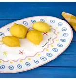 Costa Nova Plateau oval Summer Bliss 45x31cm - Costa Nova