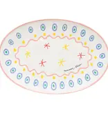 Costa Nova Plateau oval Summer Bliss 45x31cm - Costa Nova