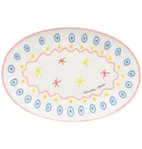 Costa Nova Costa Nova Summer Bliss Oval Platter 45 x 31 cm