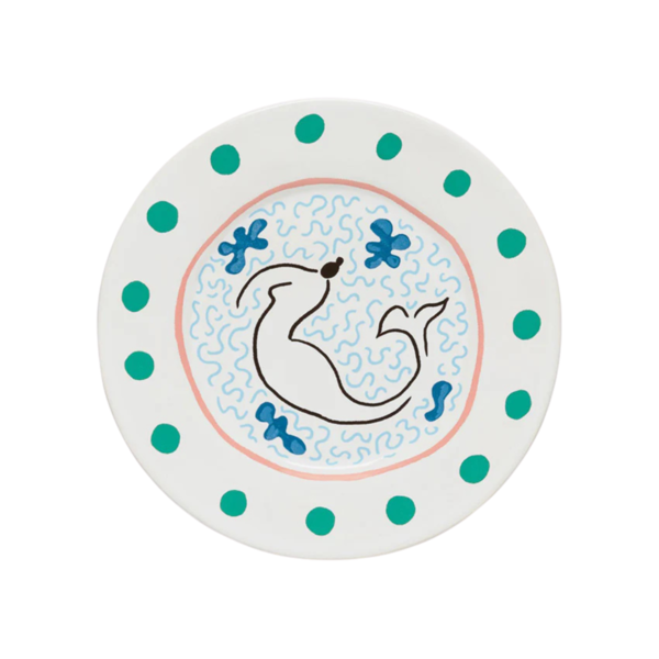 Costa Nova Summer Bliss Mermaid Dessert Plate 22.1 cm