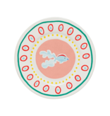 Costa Nova Costa Nova Summer Bliss Guppy Dessert Plate 22.1 cm