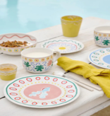 Costa Nova Costa Nova Summer Bliss Guppy Dessert Plate 22.1 cm