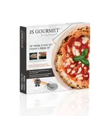 Ensemble de pierre, coupe-pizza et support