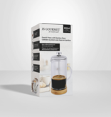 Cafetière à piston avec base en bambou 800ml