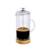 Cafetière à piston avec base en bambou 800ml