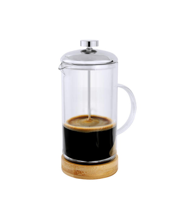 French Press Coffee Maker with Bamboo Base 800 ml