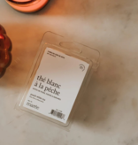 Maree Chandelles Cubes de cire de soya pour diffuseur Thé Blanc à la Pêche - Marée Chandelles